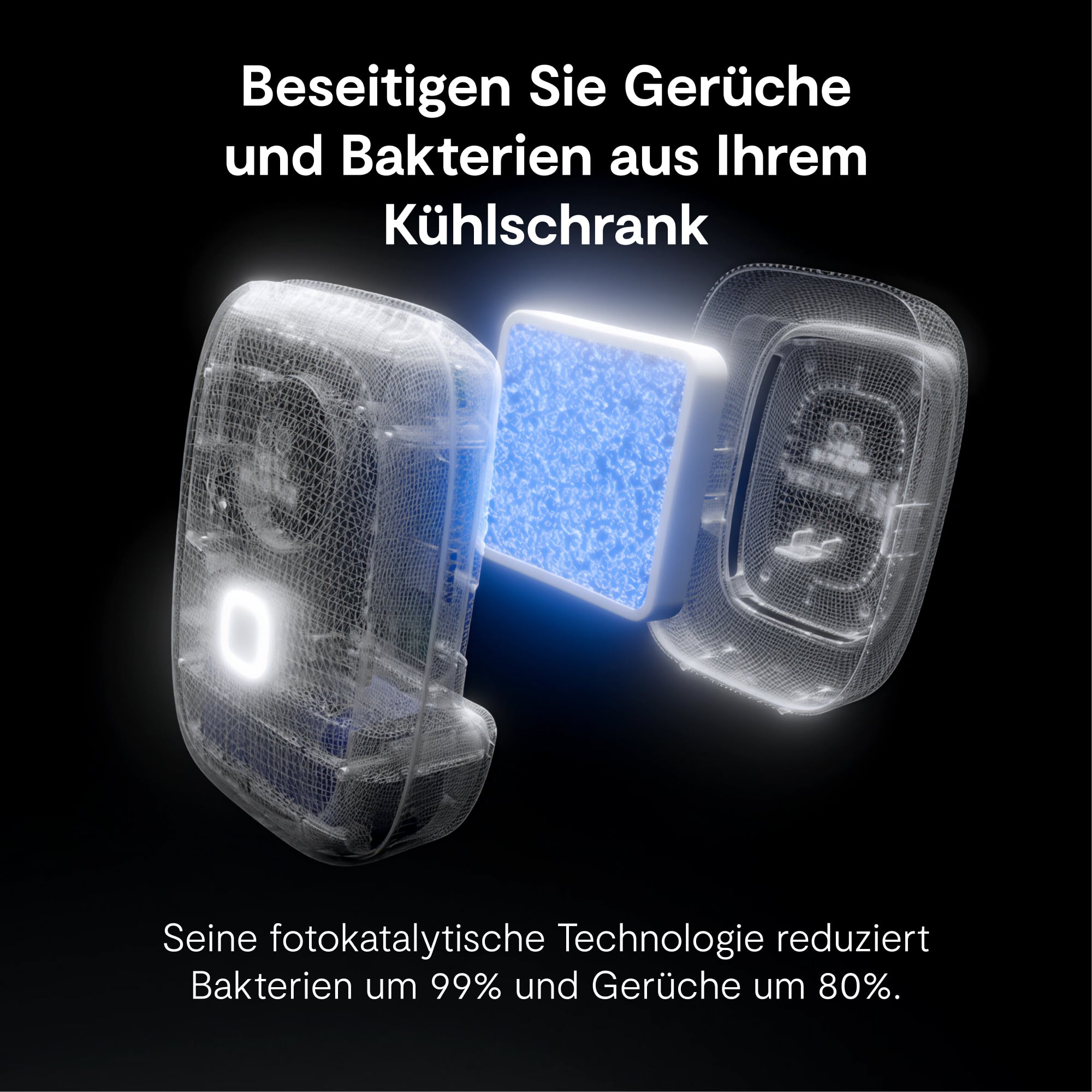 Beseitigen Sie Gerüche und Bakterien aus Ihrem Kühlschrank