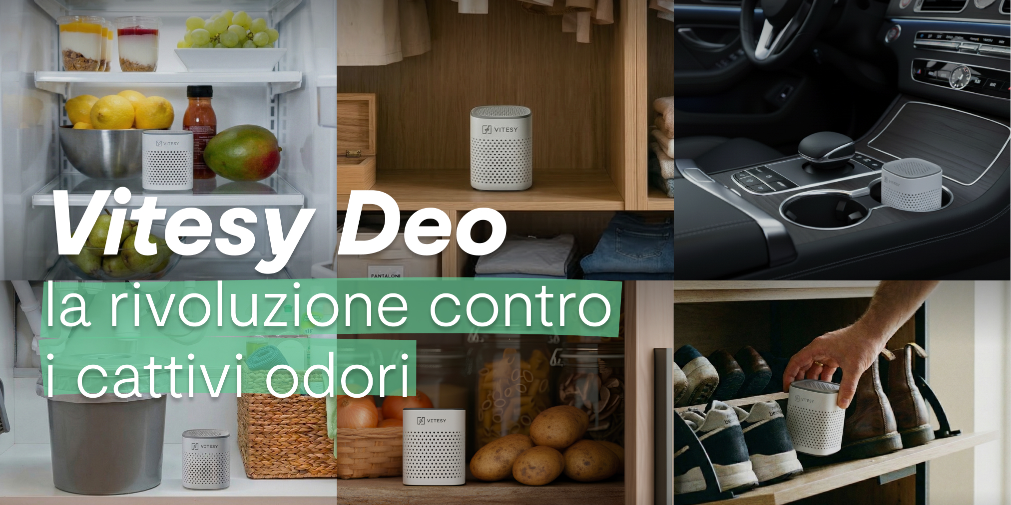 Vitesy DEO: la rivoluzione contro i cattivi odori