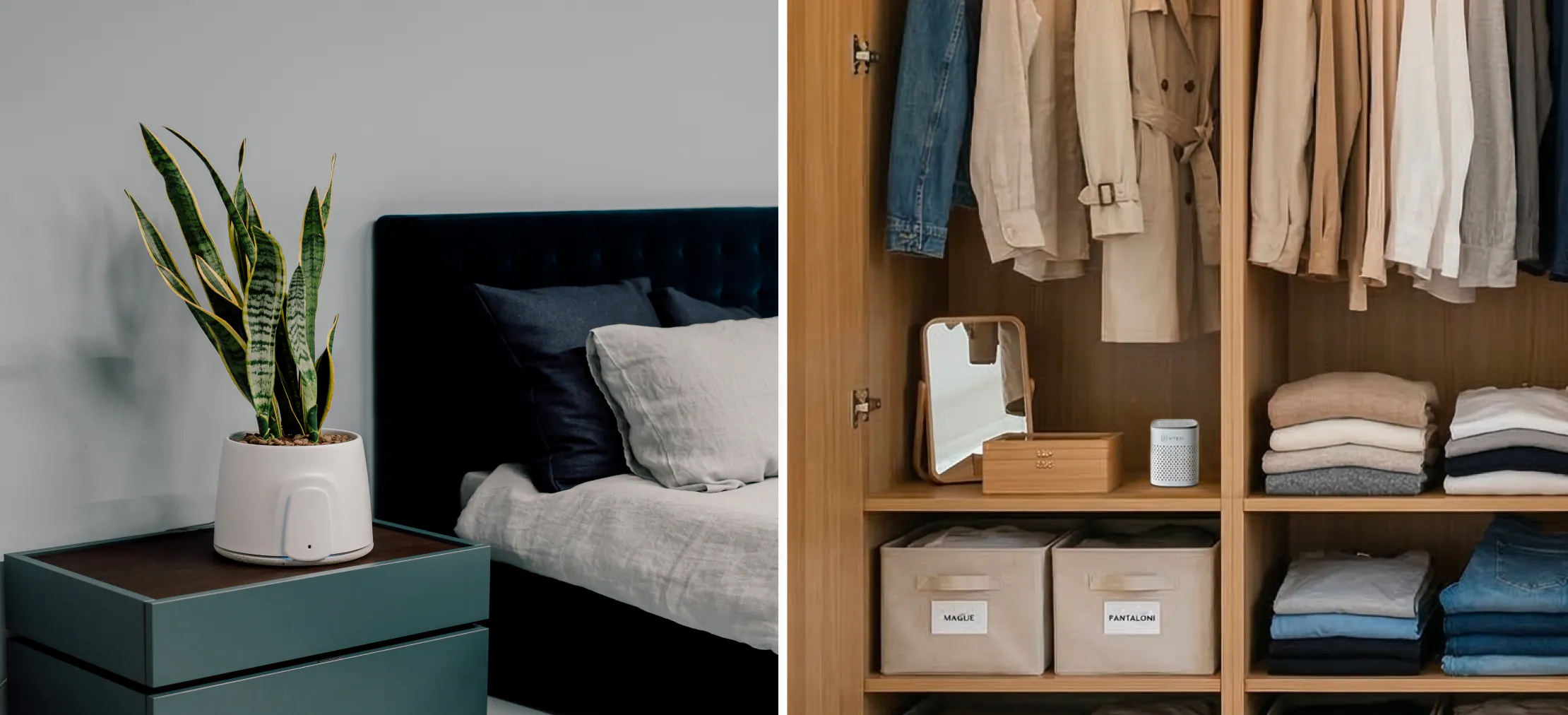 How they work together in a bedroom 