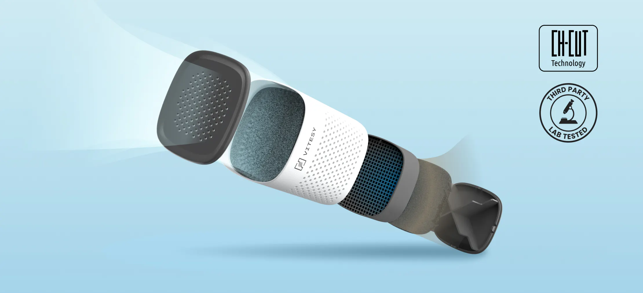 The compact deodorizer that eliminates odors 