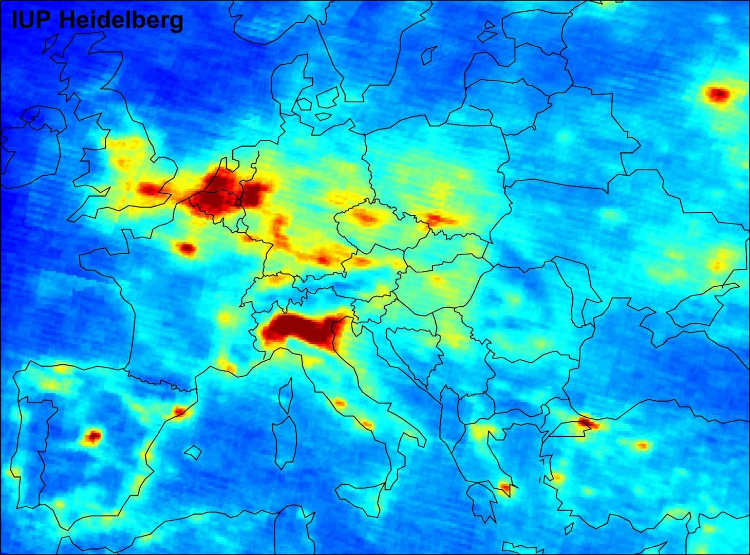 Po valley, the worst area in Europe for air quality