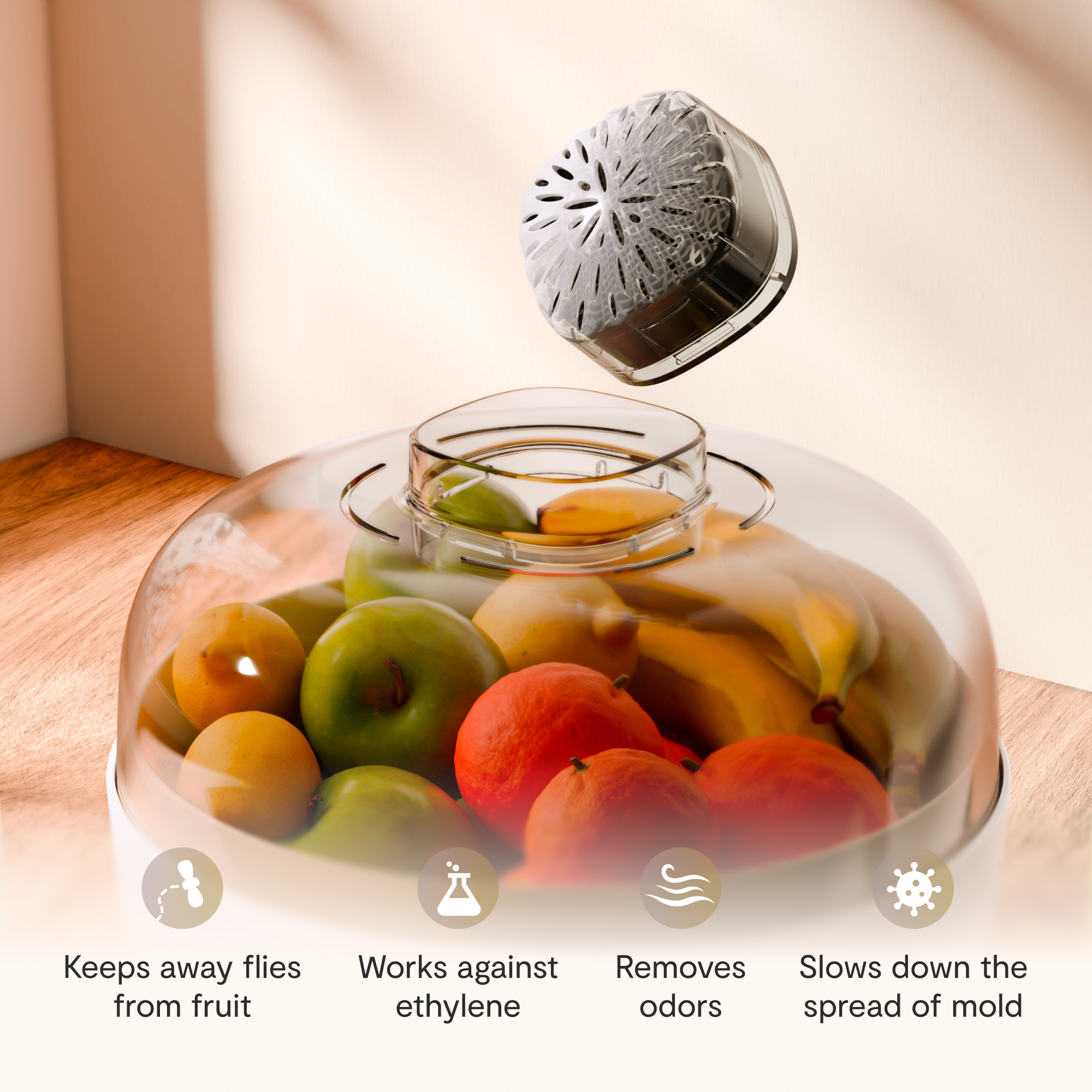 vitesy fruit bowl features and technology
