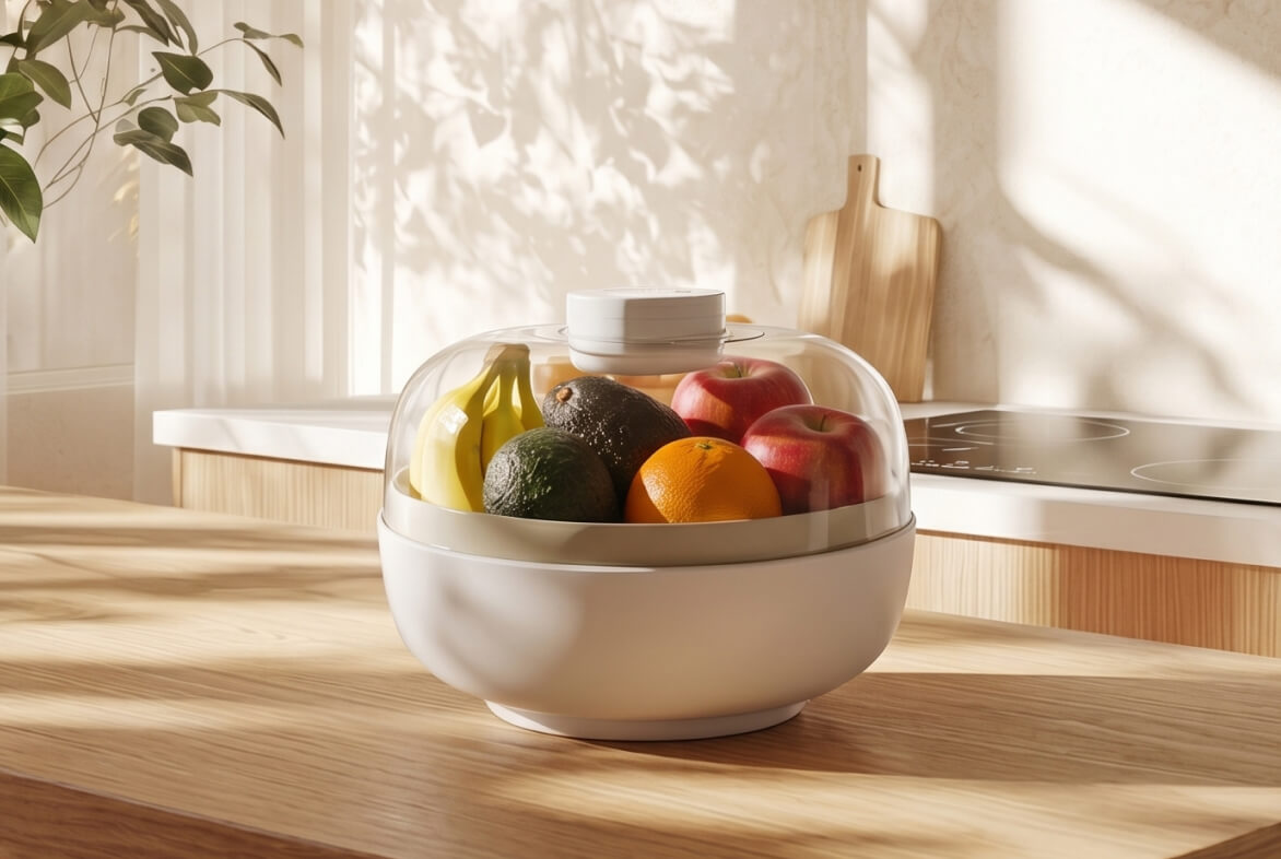 Vitesy Fruit Bowl – Design für die Küchenarbeitsplatte