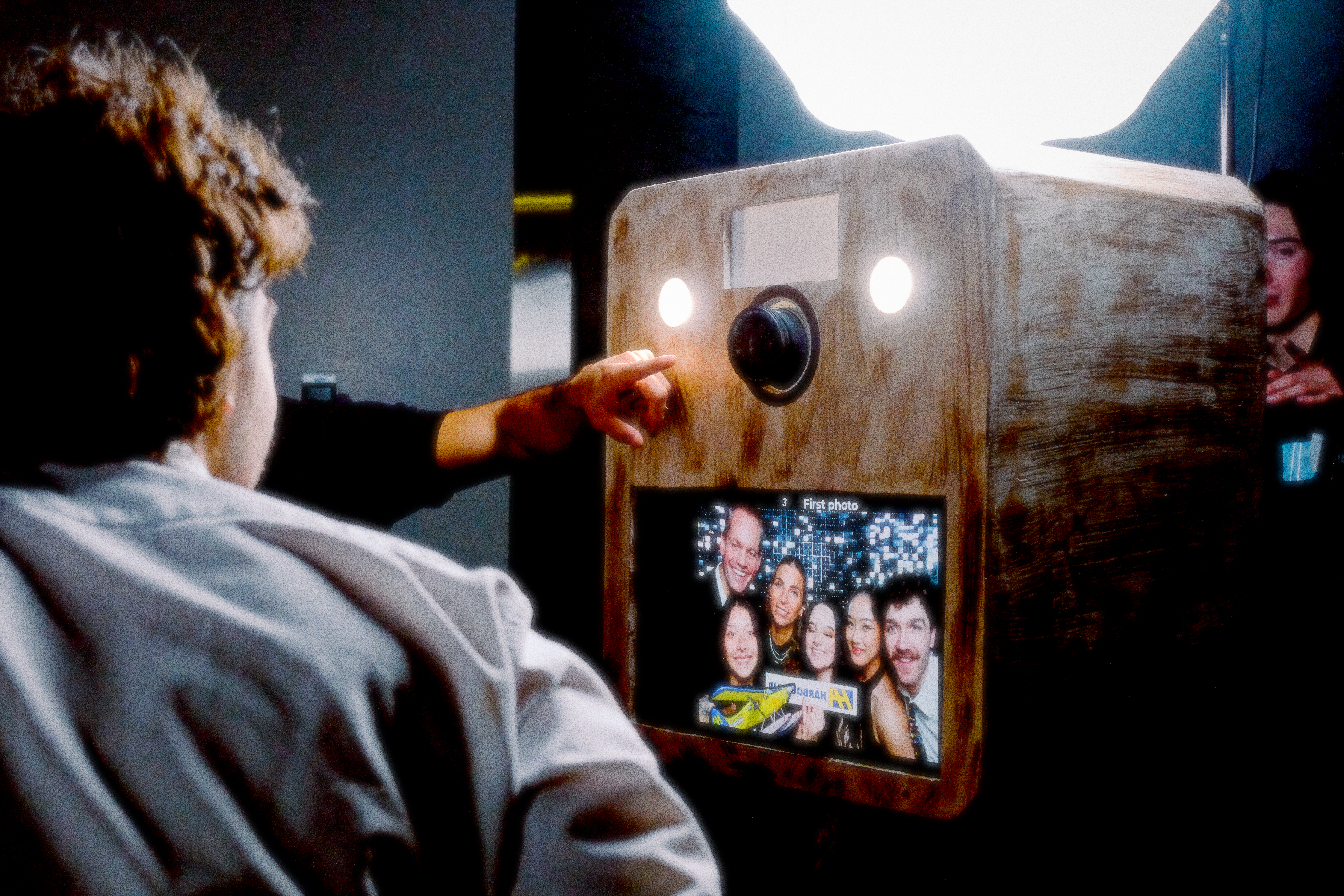 The beautiful photobooth 