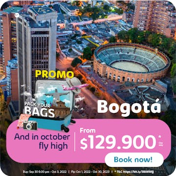 Bogotá from $129.900