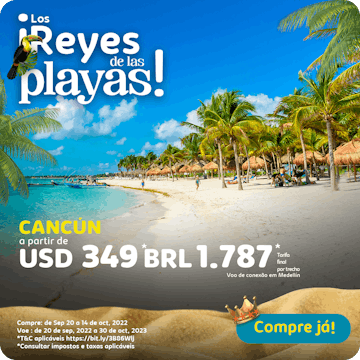 Cancún a partir de USD 349