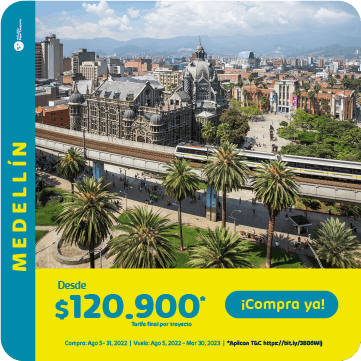 Medellín desde $120.900