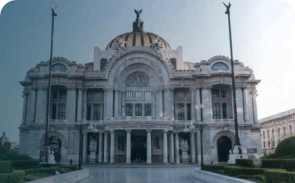 Palace of fine arts flights México