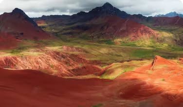 The Red Valley of Pitumarca flights Cusco