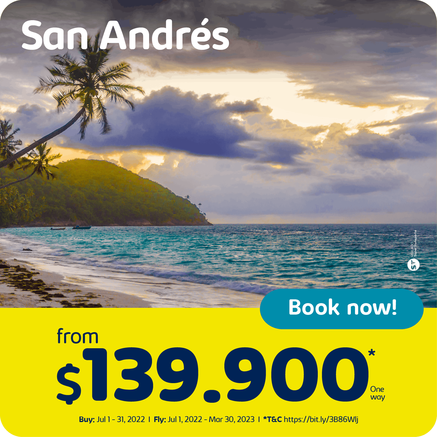 Cheap flights to San Andrés