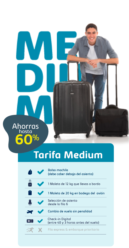 ▷ Equipaje Adicional: Bodega y Cabina con Viva Air Colombia