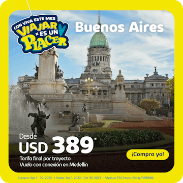 Buenos Aires  desde USD 389 
