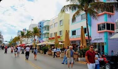 Miami beach architectural district flights Miami