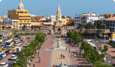 Camellón de los mártires vuelos Cartagena