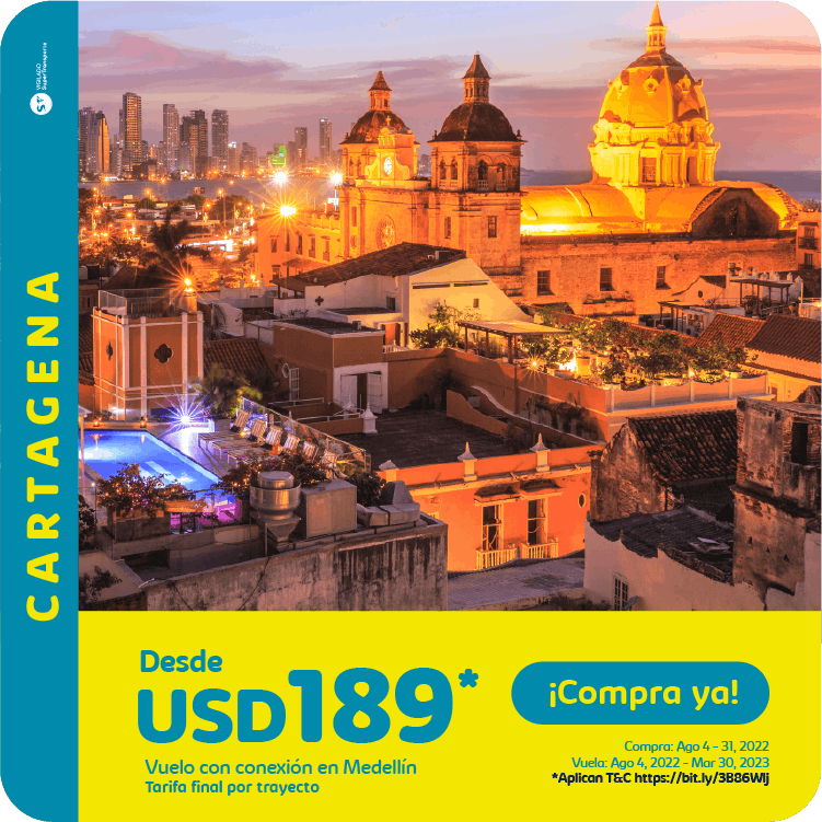 Cartagena desde 189 USD