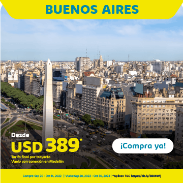 Buenos Aires desde USd 389