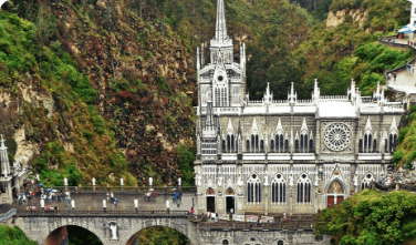 Sanctuary of Our Lady of the Rosary of Las Lajas flights Pasto