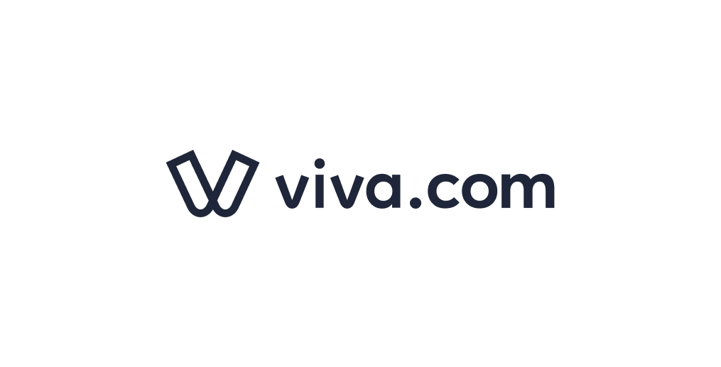 Viva.com Logo White