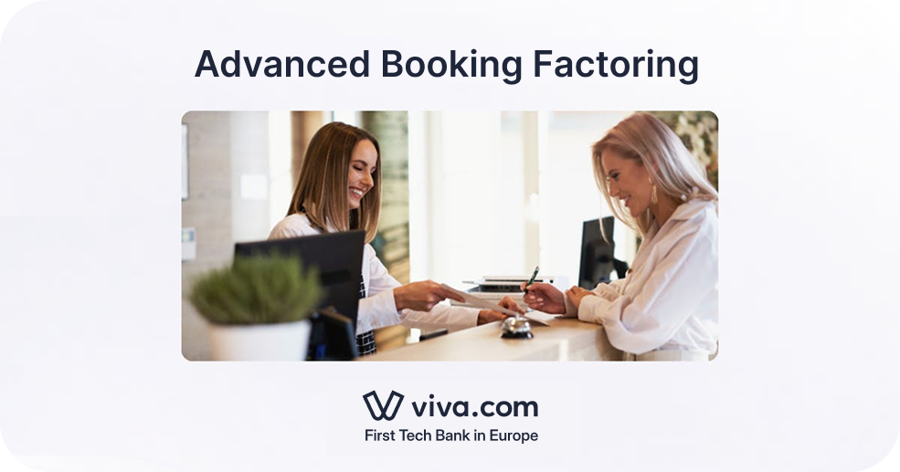 Ξενοδόχος που χρησιμοποιεί την υπηρεσία Advance Booking Factoring της Viva.com για να εξασφαλίσει ρευστότητα εκτός τουριστικής περιόδου από μελλοντικές κρατήσεις ξενοδοχείου.