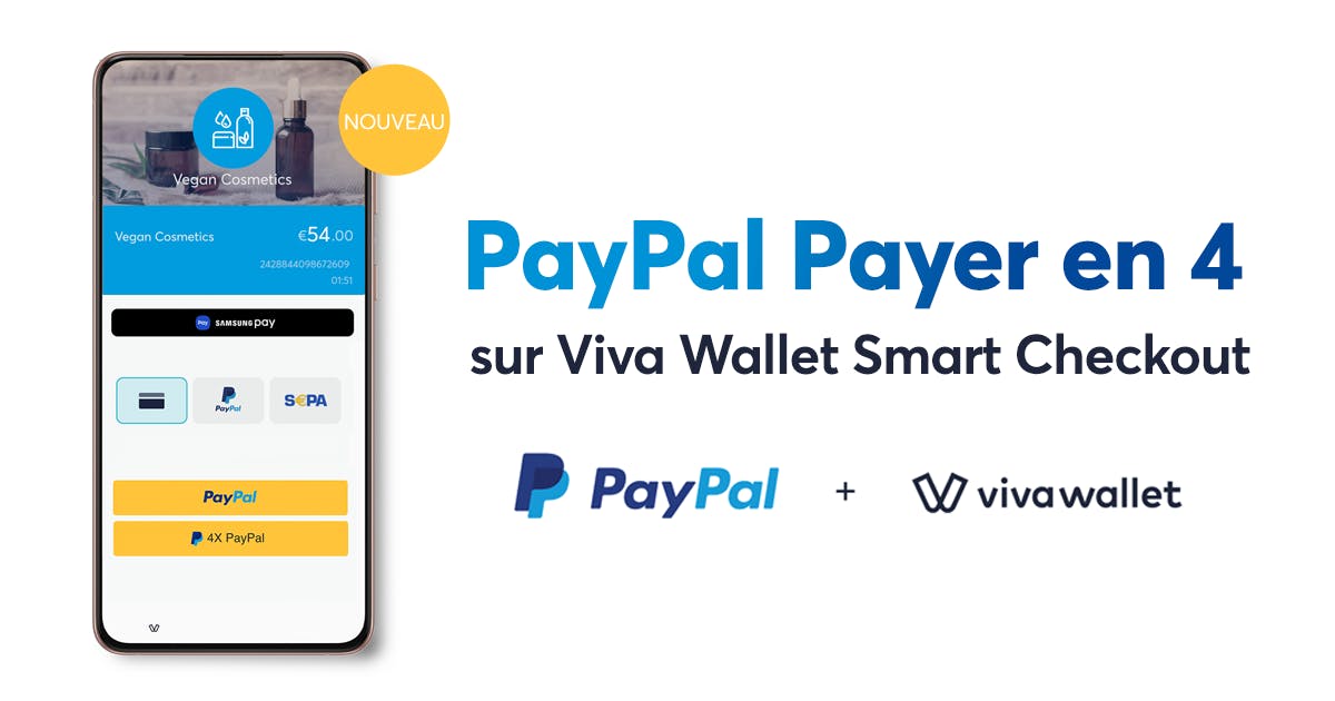 Les options PayPal Pay Later sont désormais disponibles sur Smart Checkout  - viva.com