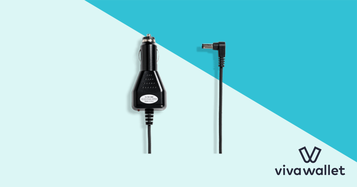 Viva Wallet S900 Card Terminal Car Charger wallet