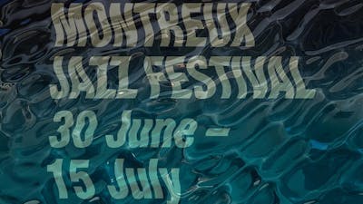 Affiche 2023 du Montreux Jazz Festival