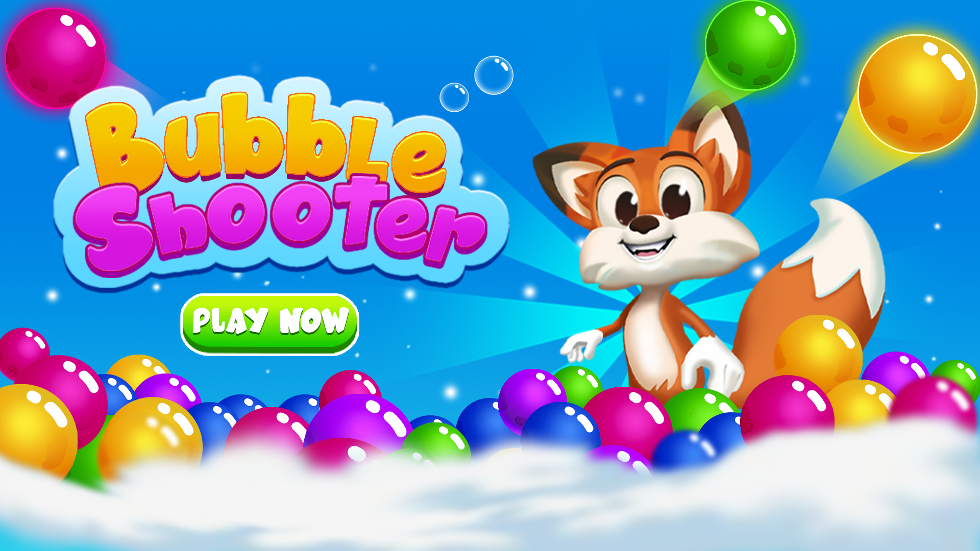 Bubble Shooter: Fox Egg Shoot