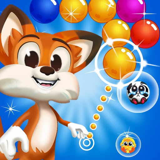 Bubble Shooter: Fox Egg Shoot