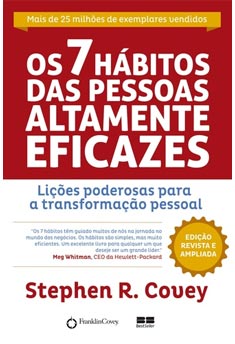 Capa do livro "Os 7 Hábitos das Pessoas Altamente Eficazes".