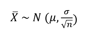 Fórmula distribuição normal