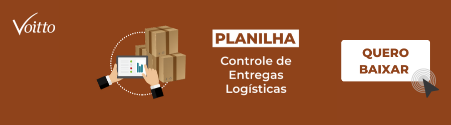 Planilha de controle de entregas logísticas
