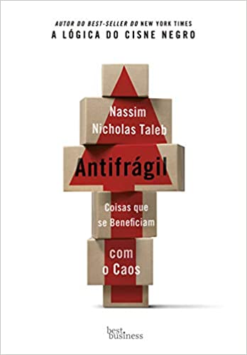 Capa do livro Antifrágil