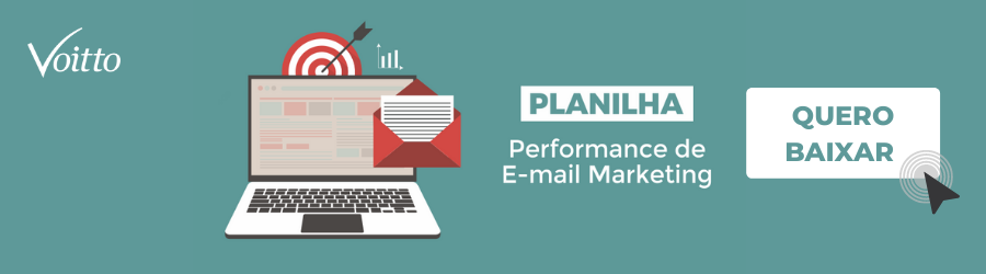Planilha Performance de E-mail Marketing