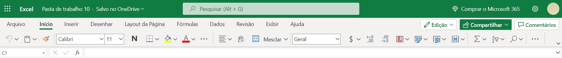 Ferramentas do Excel Web
