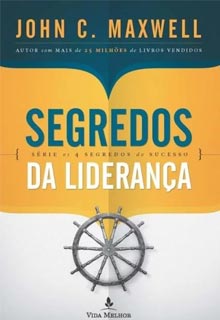 Capa do livro "Segredos da Liderança".