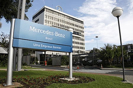 Fábrica da Mercedes-Benz em São Bernardo do Campo
