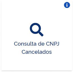 Consulta de CNPJ cancelados