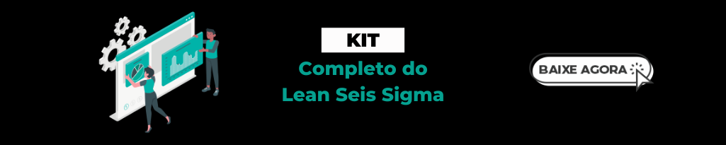 Banner do kit Completo do Lean Seis Sigma.