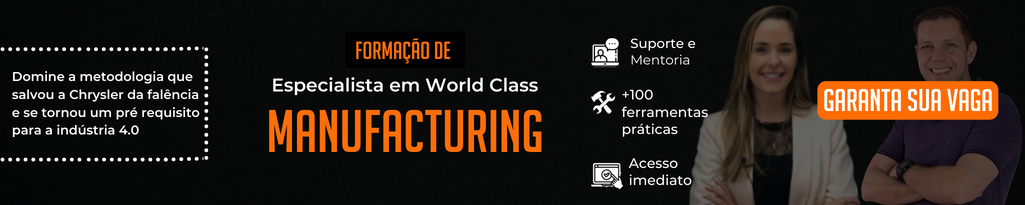 Formação Especialista em WCM - Word Class Manufacturing