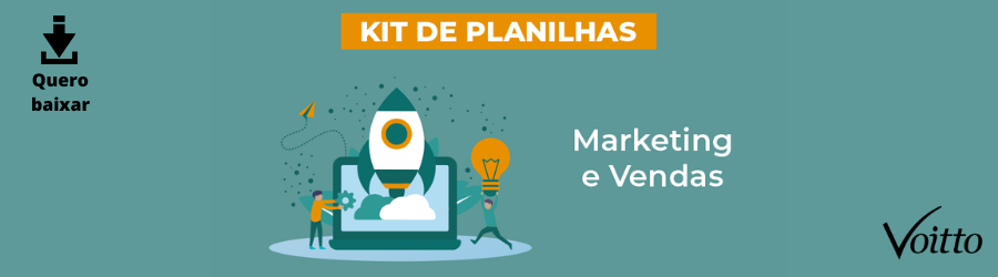 Kit gratuito de Planilhas de Marketing e Vendas!