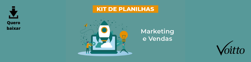 Kit de Planilhas de Marketing e Vendas