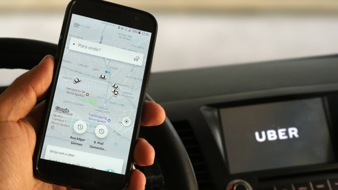 Como definir o destino no Uber?