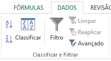 Classificação de Dados do Diagrama de Pareto