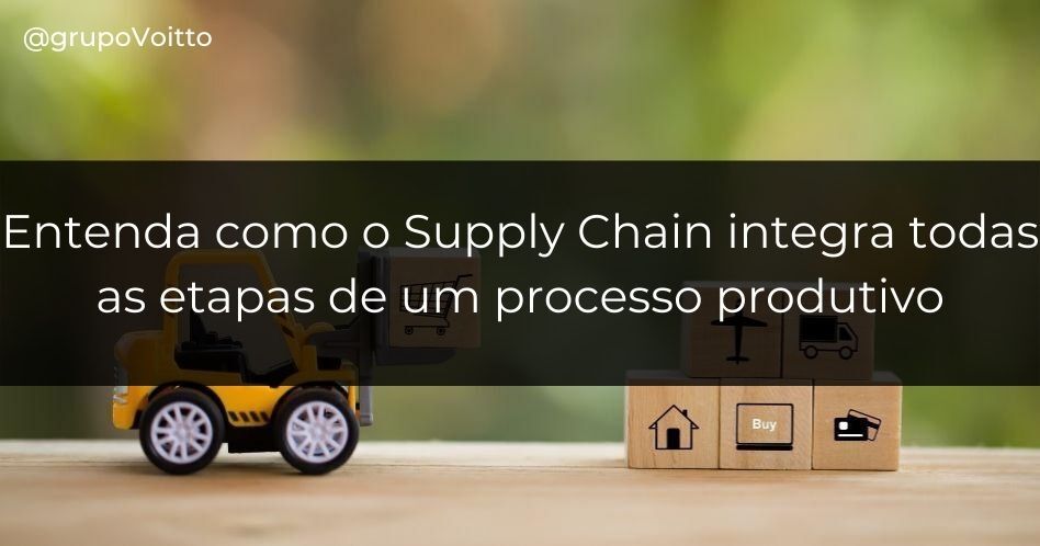 Entenda o que é Supply Chain e como ele é capaz de integrar todas as etapas de um processo produtivo
