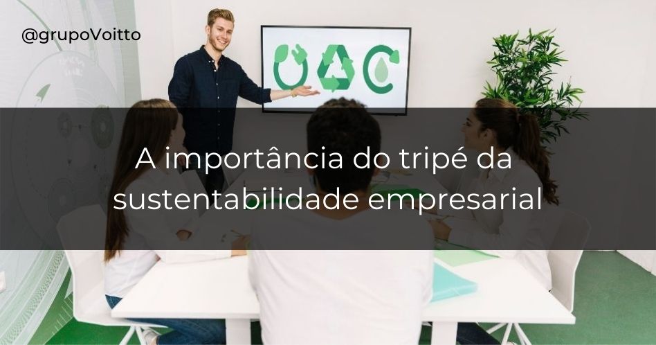 A importância do tripé da sustentabilidade empresarial