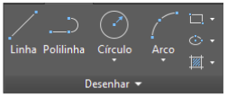 Ferramentas de desenho do AutoCAD 