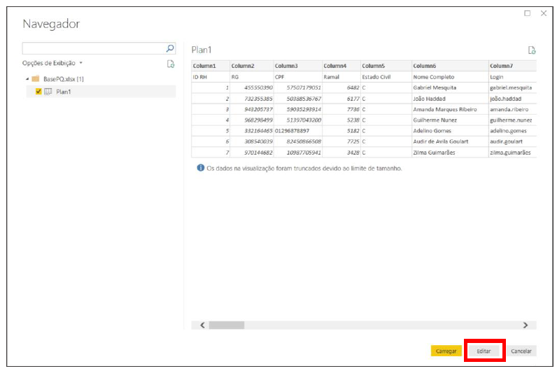 Como tratar dados corretamente no Power BI