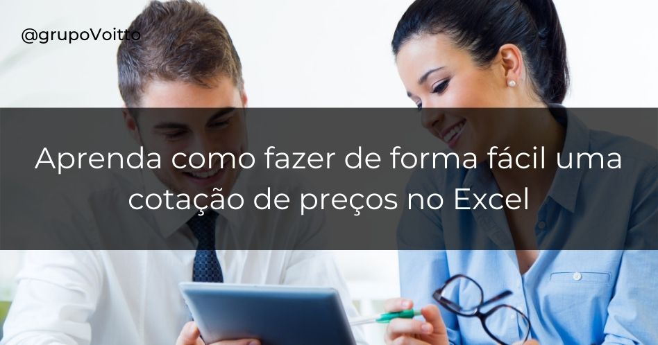 Como fazer cotação de preços no Excel?