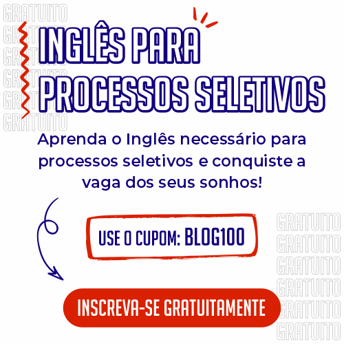 Inglês para processos seletivos - Se inscreva já!
