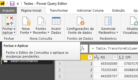 Como tratar dados corretamente no Power BI